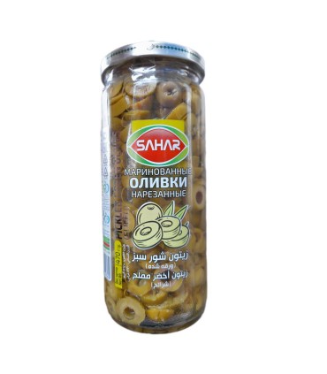 زيتون 500 گرم ورقه اي سحر