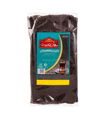 چاي ايراني 500 گرم لاهيجان درجه يك سلفون مهماندوست