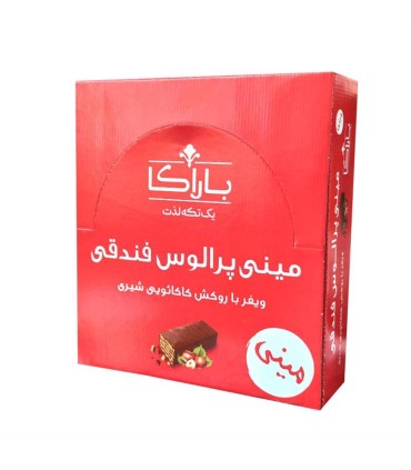 ويفر ميني پرالوس فندقي 500 گرم باراكا