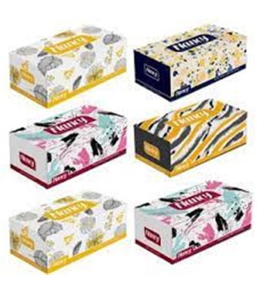 دستمال كاغذي جعبه اي 150 برگ روشنا نانسي