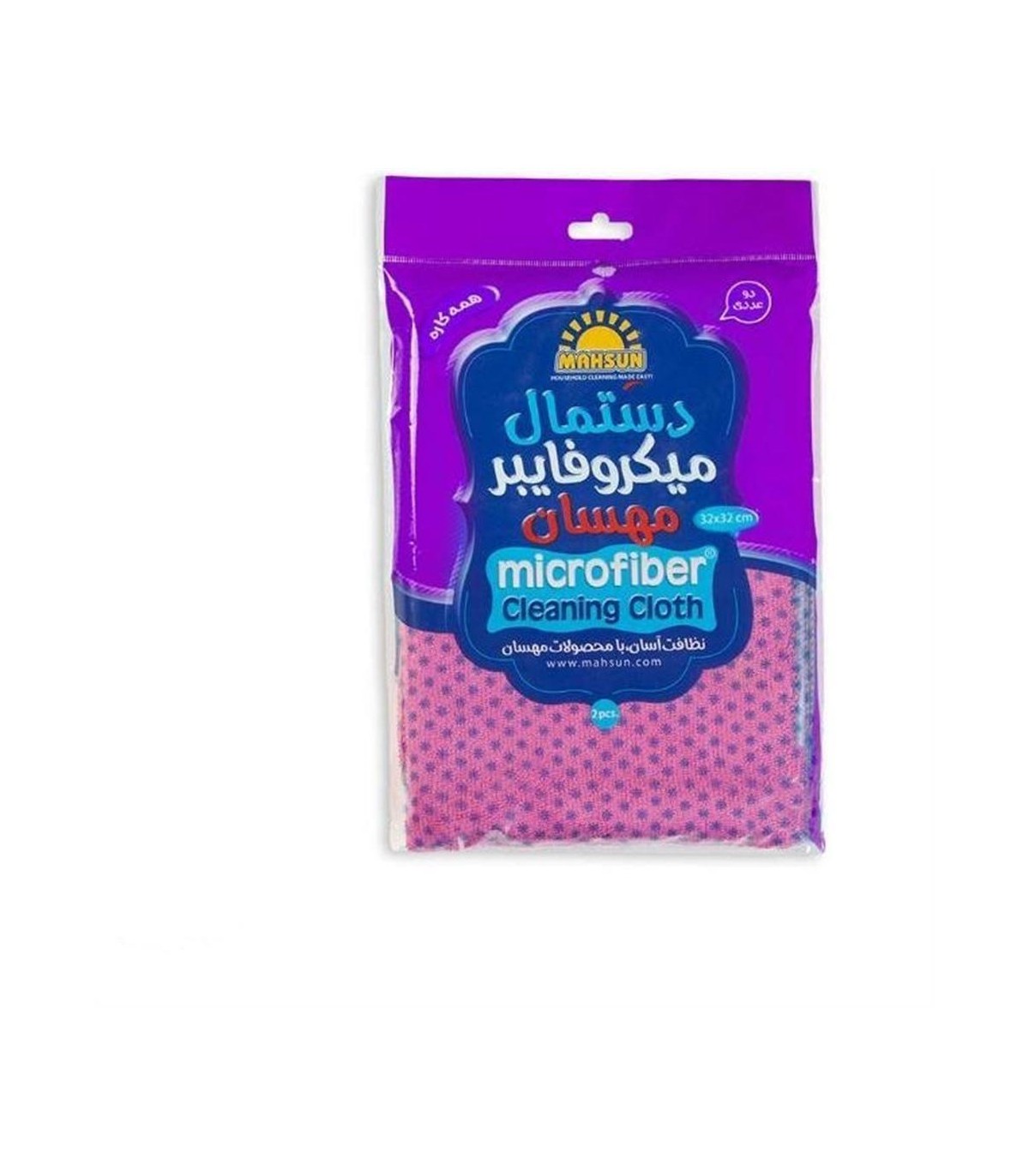 دستمال نظافت 35*35 ميكروفايبر همه كاره مهسان