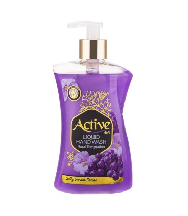 مايع دستشويي 450 ميل صدفي بنفش اكتيو