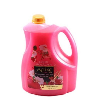 مايع دستشويي 4 ليتر صورتي اكتيو