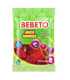 پاستیل 80 گرم آلبالو BEBETO