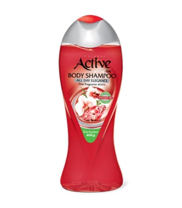 شامپو بدن 400 ميل قرمز اكتيو