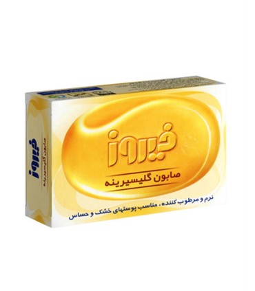 صابون دست و صورت 100 گرم گليسيرينه فيروز