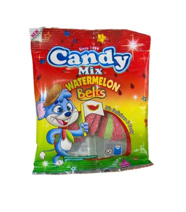 پاستيل 50 گرم نواري لقمه اي هندوانه كندي