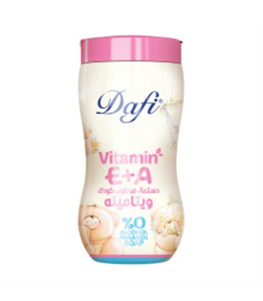 دستمال مرطوب كودك 70 برگ استوانه ويتامينه دافي