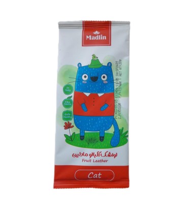 لواشك 20 گرم ورقه اي آلبالو گربه مادلين