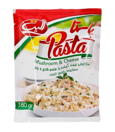 پاستا 180 گرم قارچ و پنير اليت