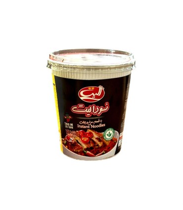 نودل ليواني مرغ و چيلي اليت