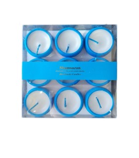 شمع وارمر 9 عددي رنگي