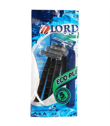 خودتراش 2 لبه 5 عددي صابوندار لرد