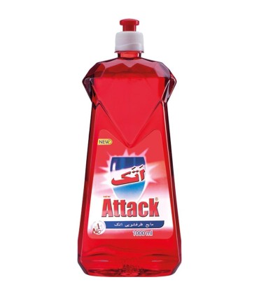 مايع ظرفشويي 1 ليتر قرمز اتك