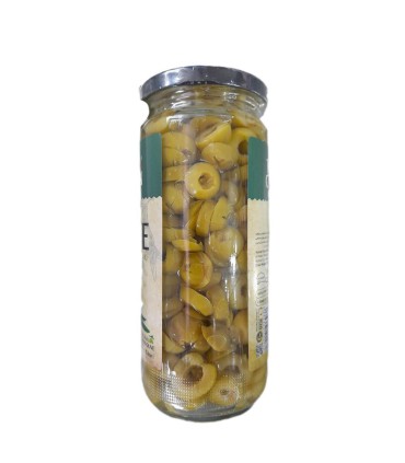 زيتون 500 گرم شور اسلايس تاپ گلدن