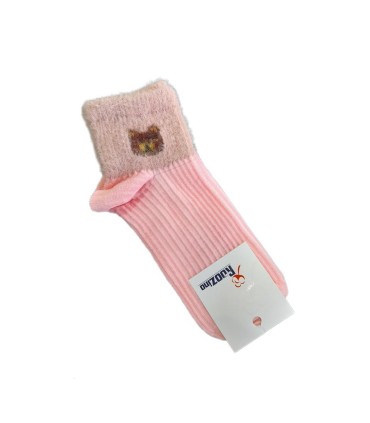 جوراب زنانه ساق كوتاه طرح دار روزينو