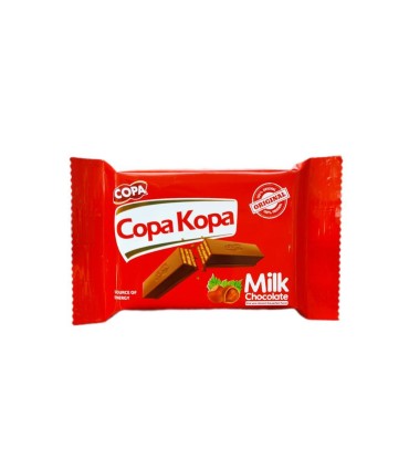 ويفر 48 گرم فندوق روكش شيري كوپا