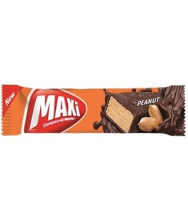 ويفر 30 گرم بادام زميني مكسي شيرين عسل