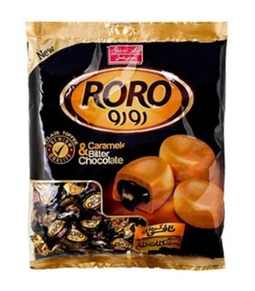 تافي 400 گرم كره اي شكلات تلخ شيرين عسل