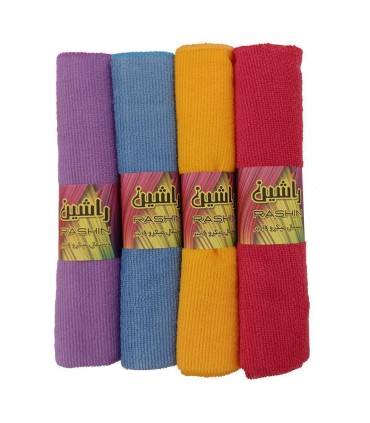 دستمال نظافت 4 عددي ميكروفايبر سنين