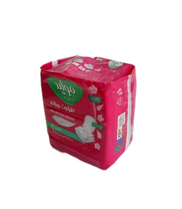 پد بهداشتي 20 عددي طراوت روزانه مولپد