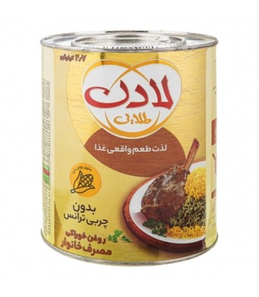 روغن جامد 2/700 كيلو طلايي لادن