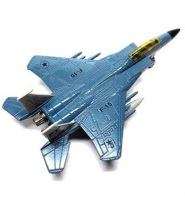 اسباب بازي هواپيماي فلزي F16 عقب كش