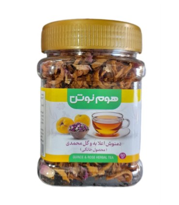 دمنوش 80 گرم پت به و گل محمدي محصول خانگي