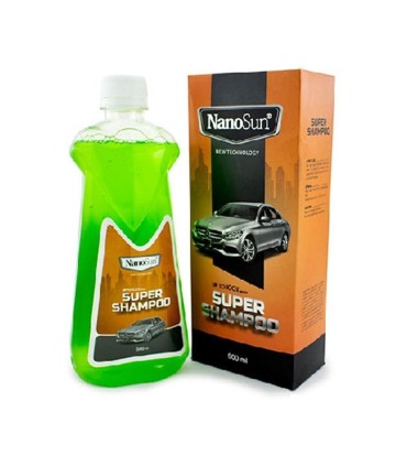 لوازم نظافت تخصصي خودرو 500 ميل سوپر شامپو نانو سان