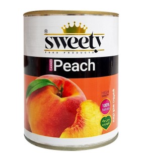 كمپوت 370 گرم هلو كليددار سوييتي