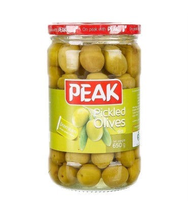 زيتون 650 گرم سوپر ويژه پيك