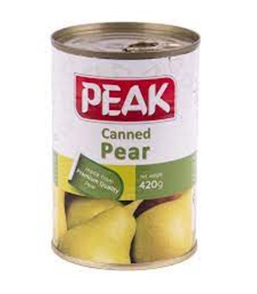 كمپوت 420 گرم گلابي كليددار پيك