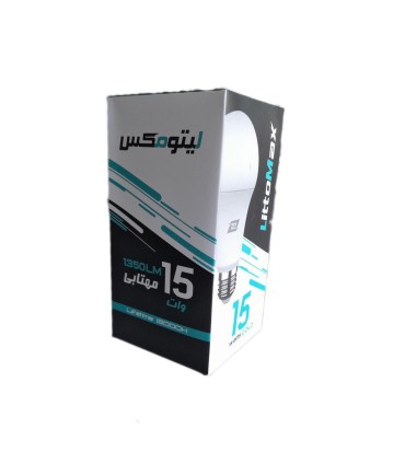 لامپ ال اي دي 15 وات مهتابي ليتومكس