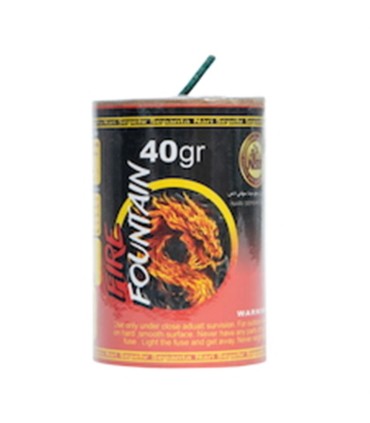 آتش بازي آبشار 40 گرم رنگي سپنتا