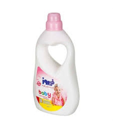 مايع لباسشويي 1 ليتر صورتي فيروز