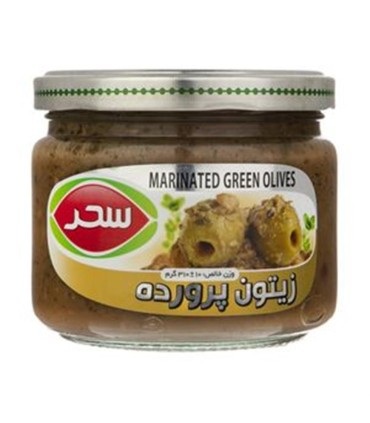 زيتون پرورده 310 گرم سحر