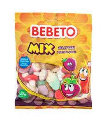 پاستيل 80 گرم ميكس BEBETO