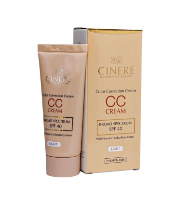 كرم پودر 40 ميل CC كرم SPF 40 لايت سينره