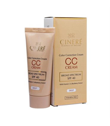 كرم پودر 40 ميل CC كرم SPF 40 ديپ سينره