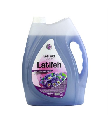 مايع دستشويي 3700 گرم گل بنفشه لطيفه