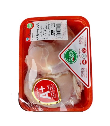 مرغ ران بي پوست 900 گرم مهياپروتئين