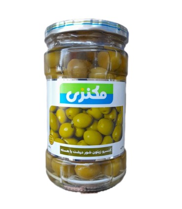 زيتون 660 گرم درشت با هسنه مكنزي
