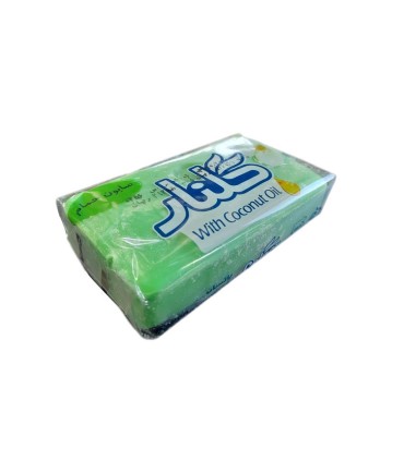 صابون حمام 130 گرم سبز سلفون گلنار