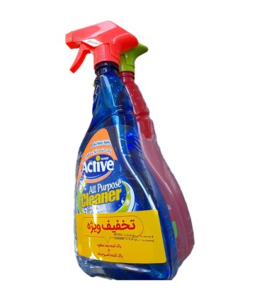 پك تخفيفي اسپري گاز پاك كن + اسپري چند منظوره اكتيو
