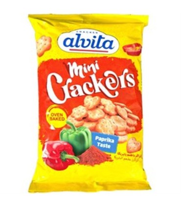 كراكر 240 گرم پاپريكا آلويتا