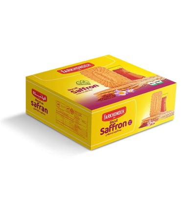 بيسكويت 2 كيلو پذيرايي زعفراني فرخنده