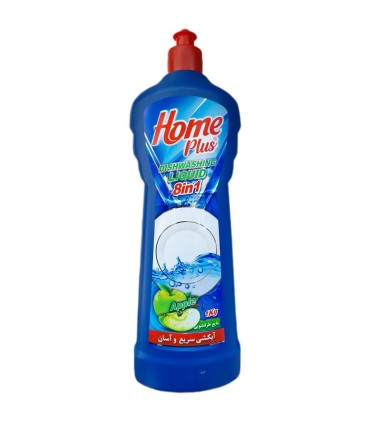 مايع ظرفشويي 1 ليتر سيب هوم پلاس