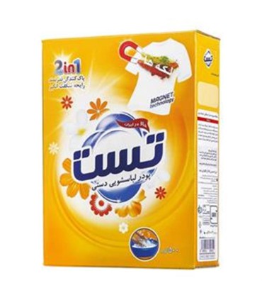 پودر لباسشويي 600 گرم ماشين ALL in 1 تست