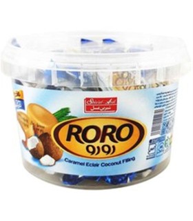 تافي 200 گرم سطلي با كرم نارگيل شيرين عسل