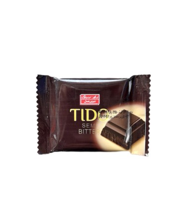 شكلات 22 گرم فرآورده كاكائو نيمه تلخ تيدو شيرين عسل